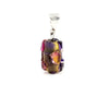 REVA –Purple Cylinder Murano Glass Pendant - www.LaBellaDentro.com