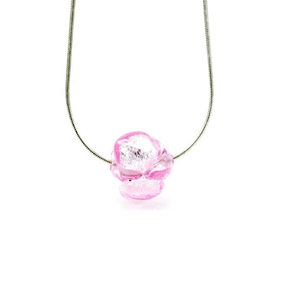 CHANEL – Sterling Silver and Murano Glass Flower Bud Set - www.LaBellaDentro.com