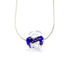 CHANEL - Sterling Silver and Murano Glass Flower Bud Set - www.LaBellaDentro.com