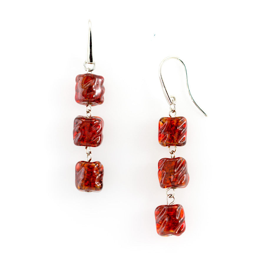 ESTER - Murano Glass Drop Jewelry Set - www.LaBellaDentro.com