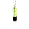 FREYA - Sterling Silver Cylinder Murano Glass Set - www.LaBellaDentro.com