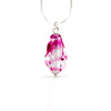 GAIA – Sterling Silver Murano Glass Cylinder Set with Necklace and Earrings - www.LaBellaDentro.com