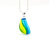 IOANA – Sterling Silver Murano Glass Teardrop Set with Necklace and Earrings - www.LaBellaDentro.com