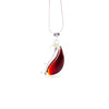 IOANA – Sterling Silver Murano Glass Teardrop Set with Necklace and Earrings - www.LaBellaDentro.com