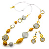PALOMA –  Murano Glass Necklace - www.LaBellaDentro.com